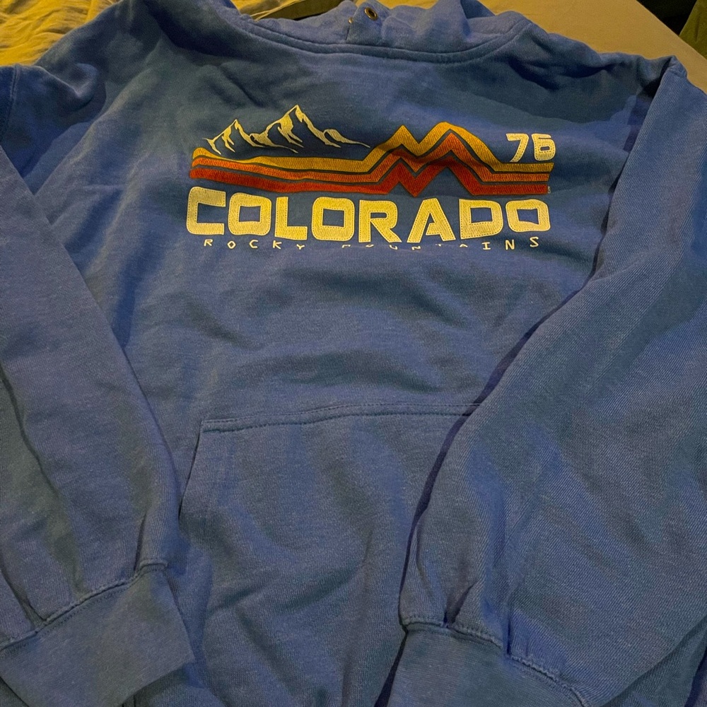 Blue Colorado sweatshirt